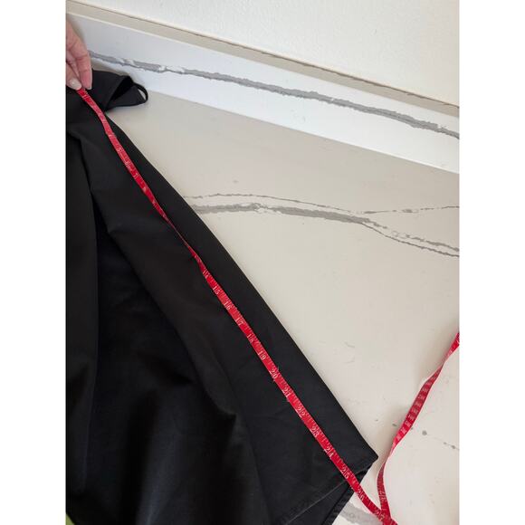 Elia Cher Strappy Black Dress Empire Waist Size Medium Black Zip Up - Picture 12 of 12